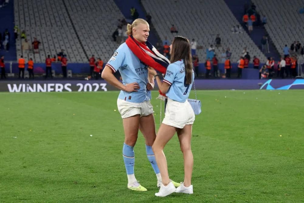Erling Haaland & Isabel Haugseng Johansen