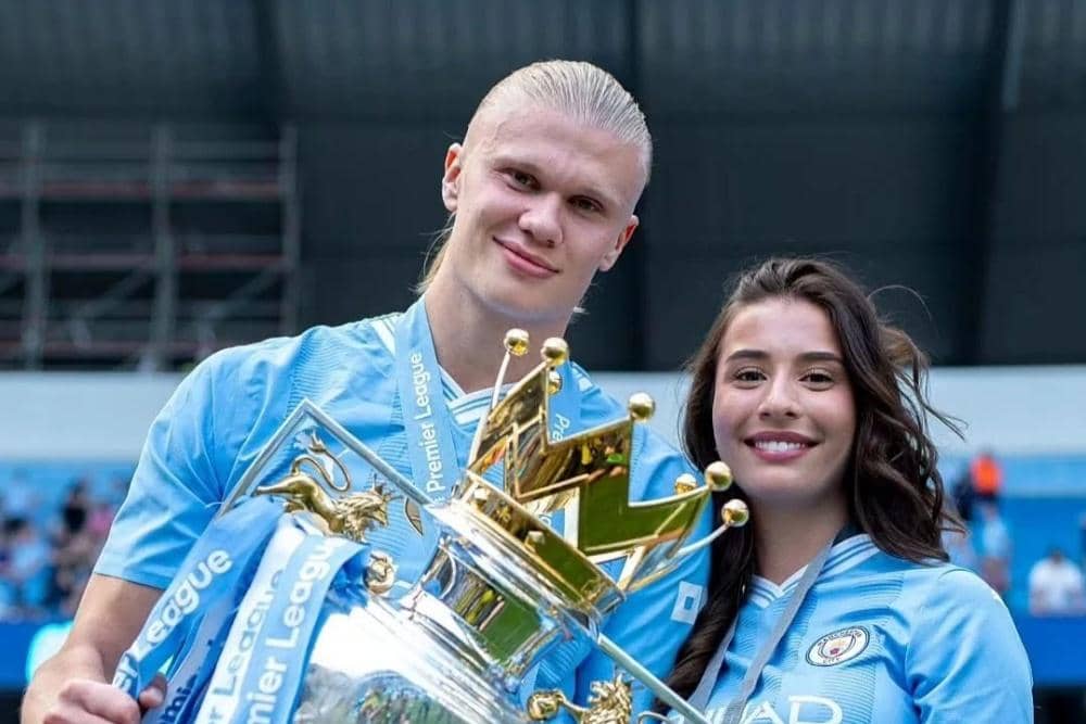 Erling Haaland & Isabel Haugseng Johansen