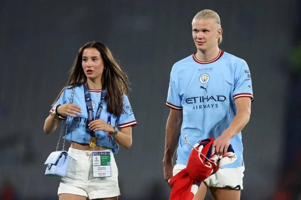 Erling Haaland & Isabel Haugseng Johansen