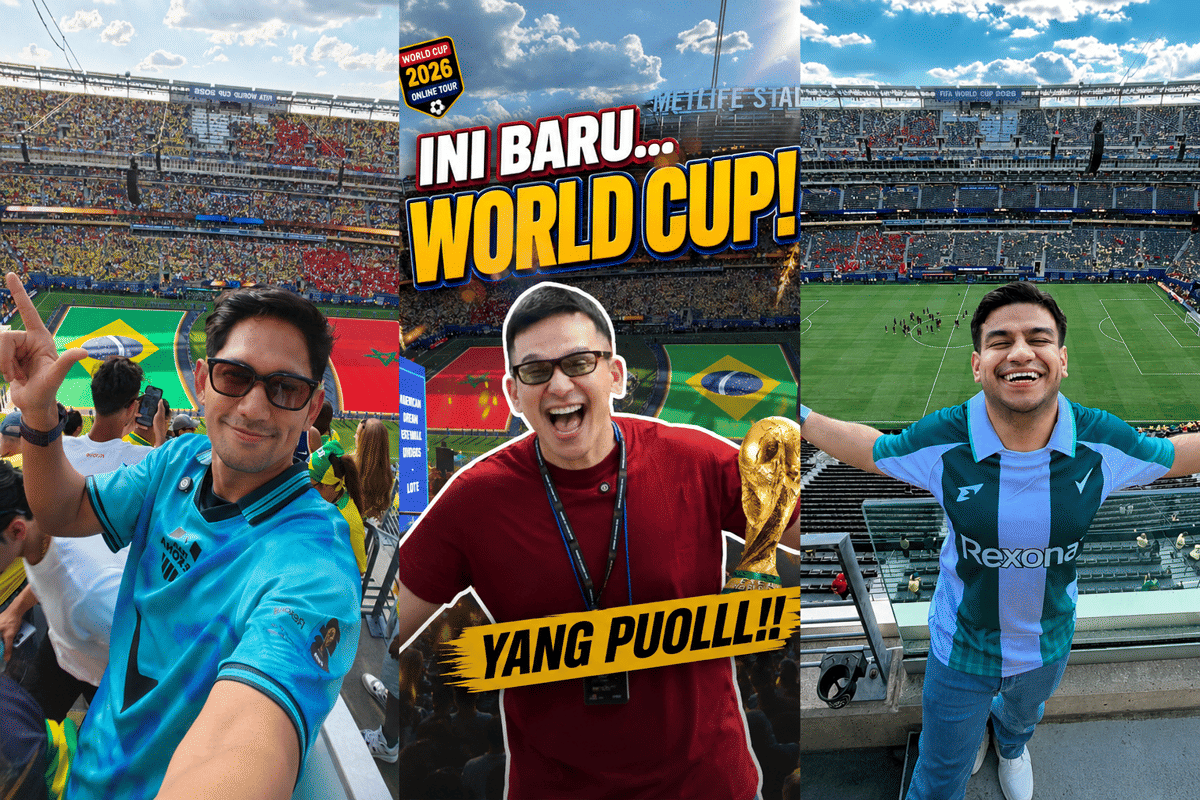 Artis Indonesia yang Nonton Piala Dunia 2026 Langsung di Amerika Serikat