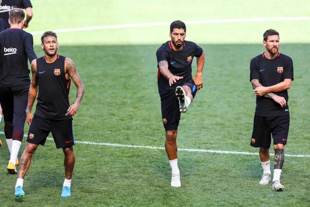 Fakta Persahabatan Lionel Messi, Luis Suárez, dan Neymar Jr
