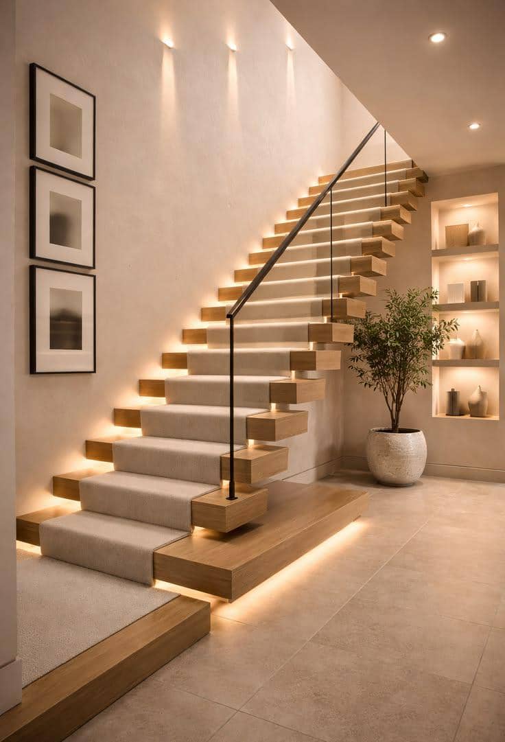 Inspirasi desain tangga rumah