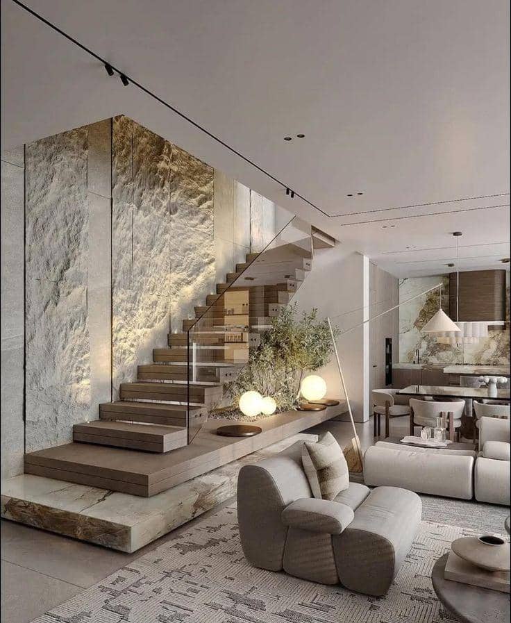 Inspirasi desain tangga rumah