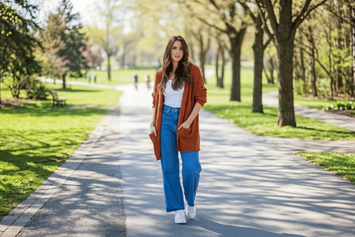 celana jeans biru cocok dengan baju warna apa