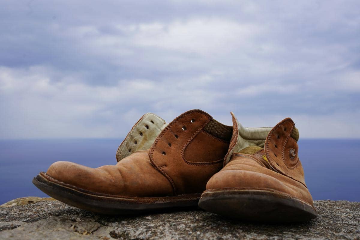 ilustrasi sepatu berbahan kulit babi (unsplash.com/Elin Tabitha)
