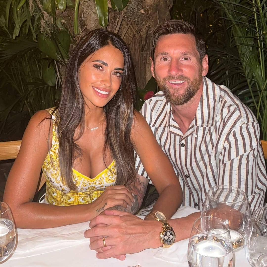 pelajaran cinta dari Messi dan Antonela Roccuzzo