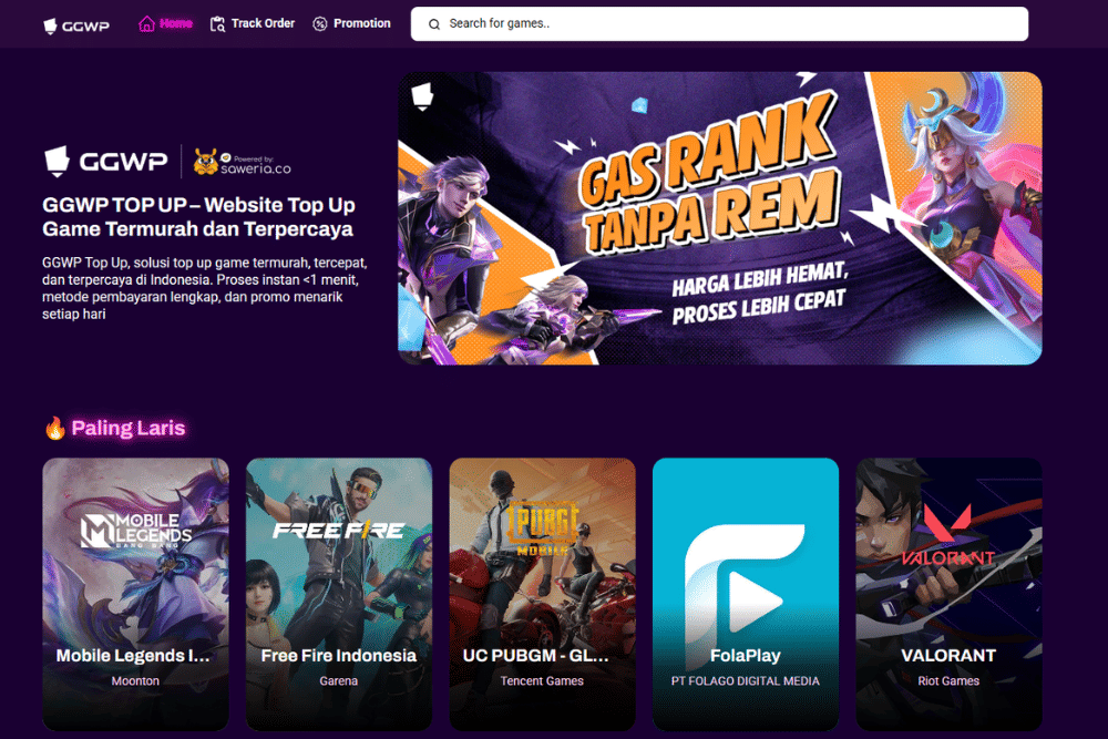 Mengenal GGWP Top Up, Platform Top Up Game Murah dan Aman