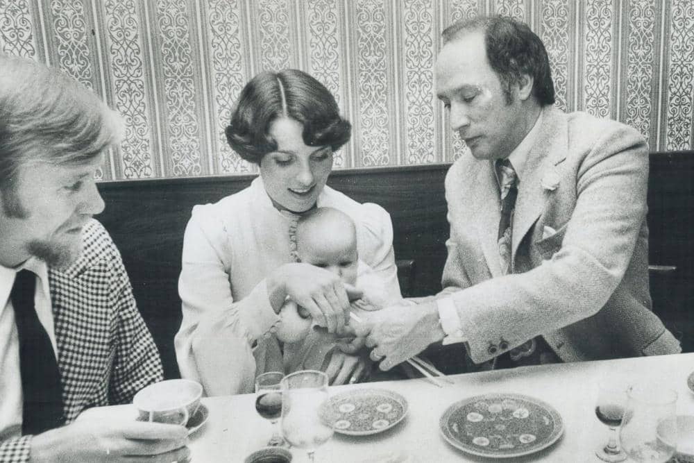 Pierre Elliott Trudeau, Margaret Trudeau, dan Justin Trudeau