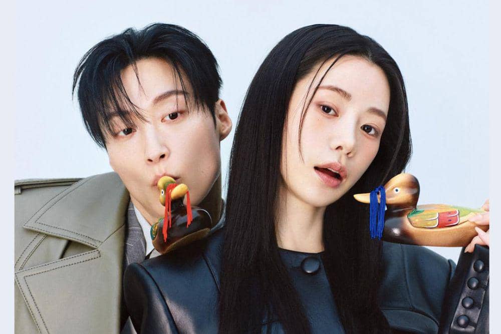 10 Potret Kedekatan Heo Nam Jun dan Lim Ji Yeon di Belakang Layar