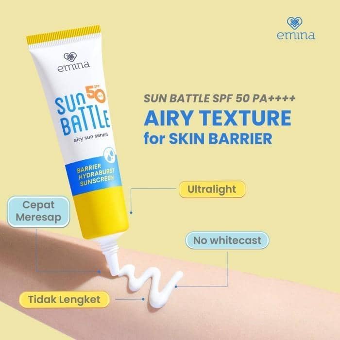sunscreen lokal yang aman untuk skin barrier rusak