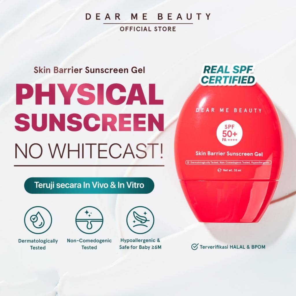 sunscreen lokal yang aman untuk skin barrier rusak