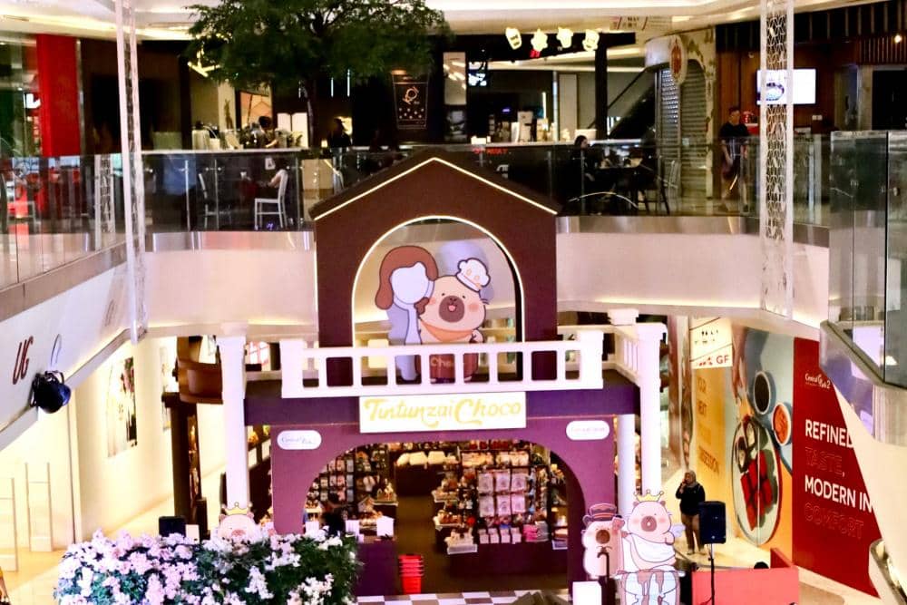 Gemasnya Instalasi "Tuntunzai Capybara Chocolate" di Central Park 2