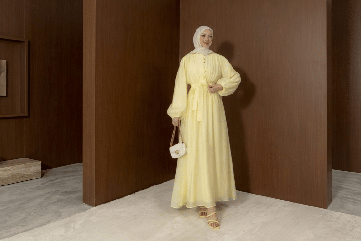 warna kalem untuk gamis