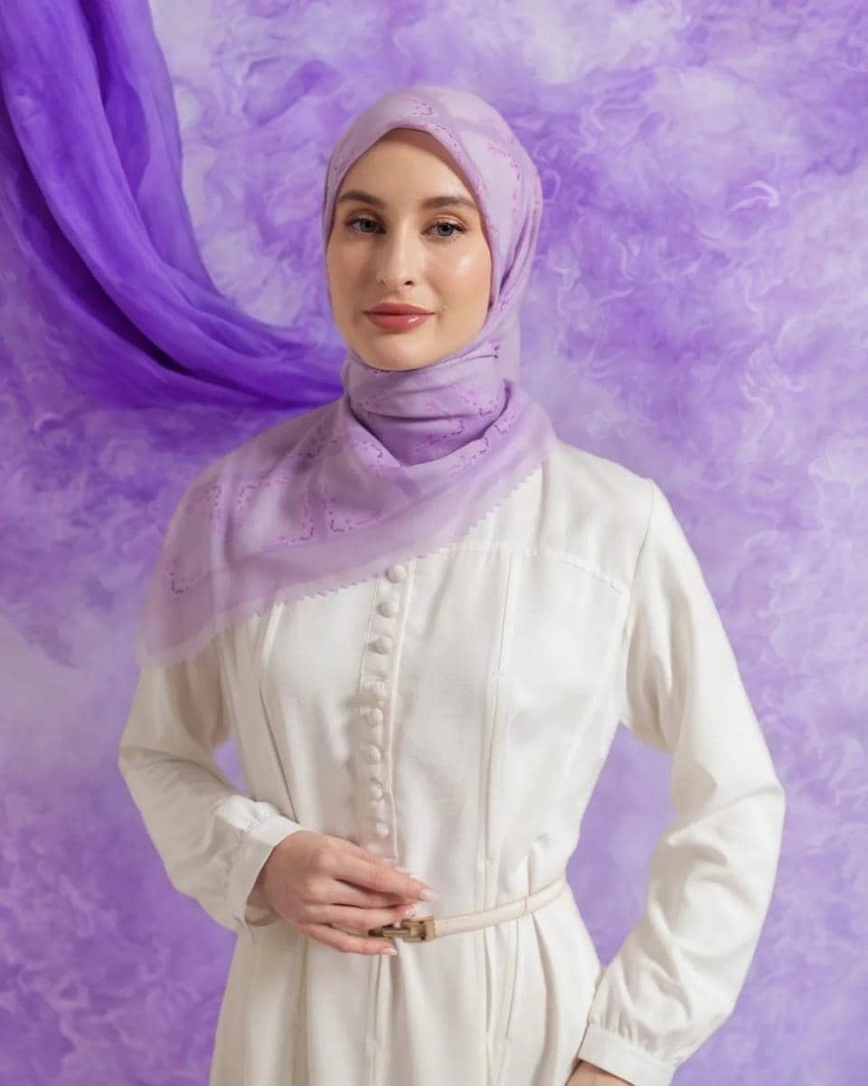rekomendasi warna kalem untuk hijab 