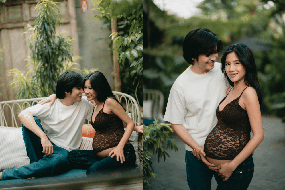 Maternity Shoot Shenina Cinnamon dan Angga Yunanda