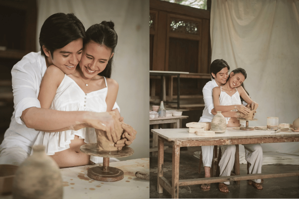 Maternity Shoot Shenina Cinnamon dan Angga Yunanda
