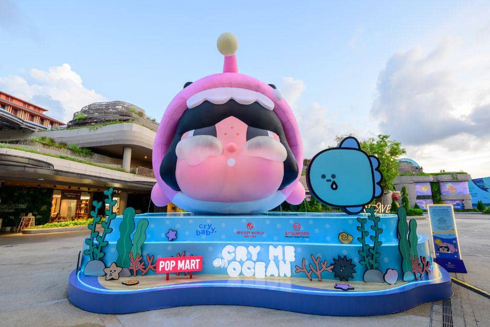 POP MART CRYBABY SINGAPORE OCEANARIUM