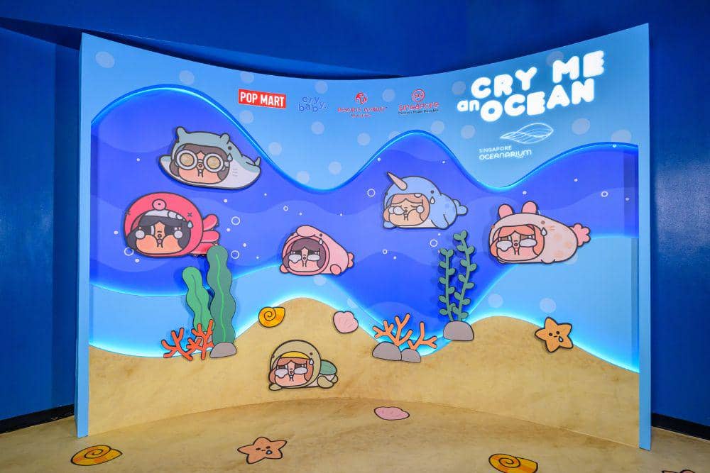 POP MART CRYBABY SINGAPORE OCEANARIUM