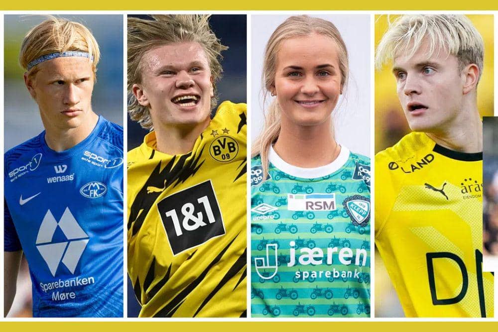 Erling Haaland dan keluarganya