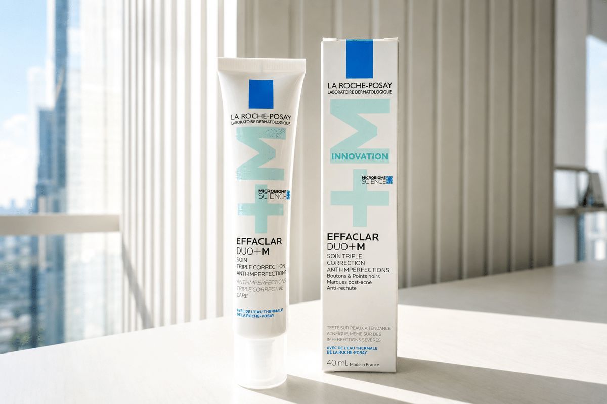 Acne Care Level Up dengan La Roche-Posay Effaclar Duo+M