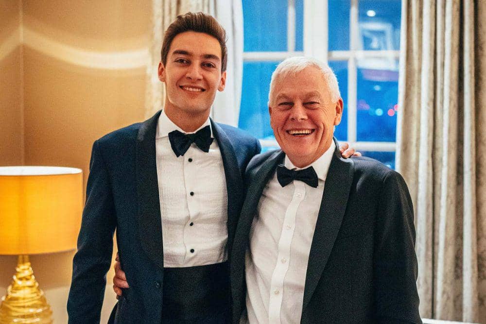 George Russell dan ayahnya