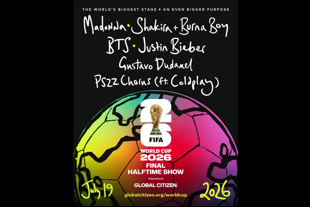 Justin Bieber Tampil di Halftime Show Final Piala Dunia 2026 bersama BTS dan Shakira