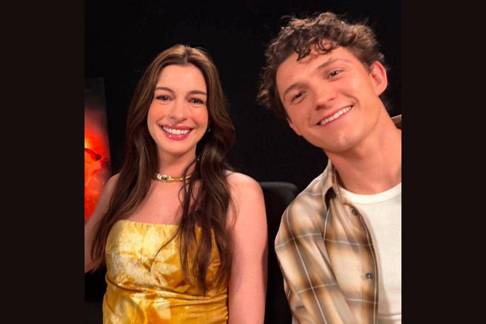 Tom Holland dan Anne Hathaway