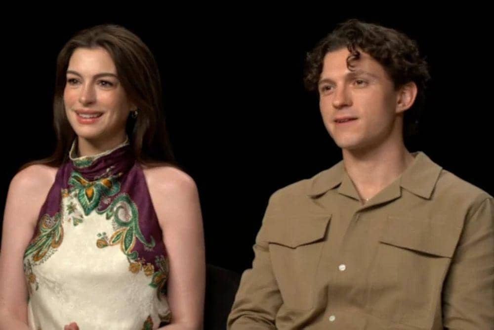 Tom Holland dan Anne Hathaway