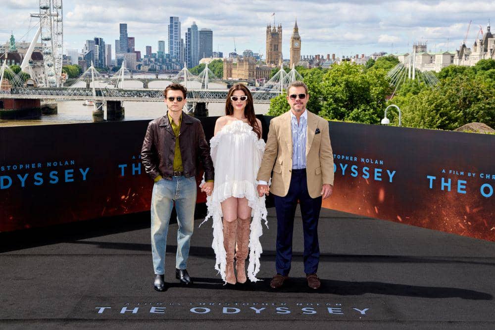 Tom Holland, Anne Hathaway, dan Matt Damon