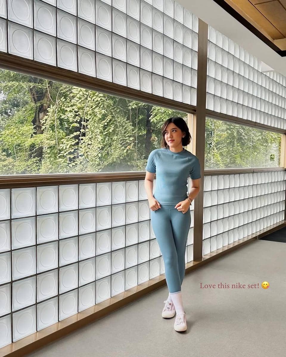 OOTD gemas ala Ify Alyssa kala pilates