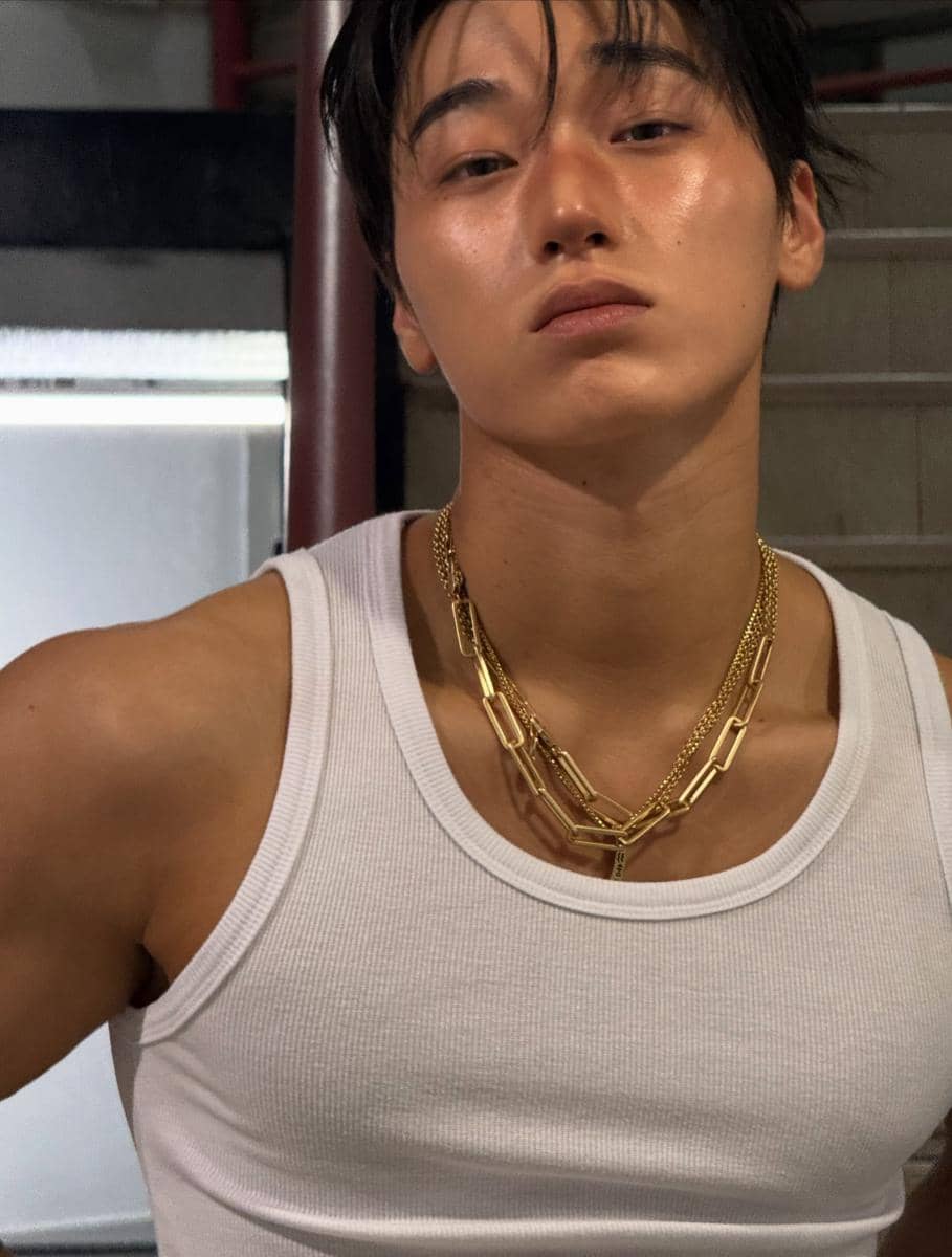 sunburn makeup a la San ATEEZ