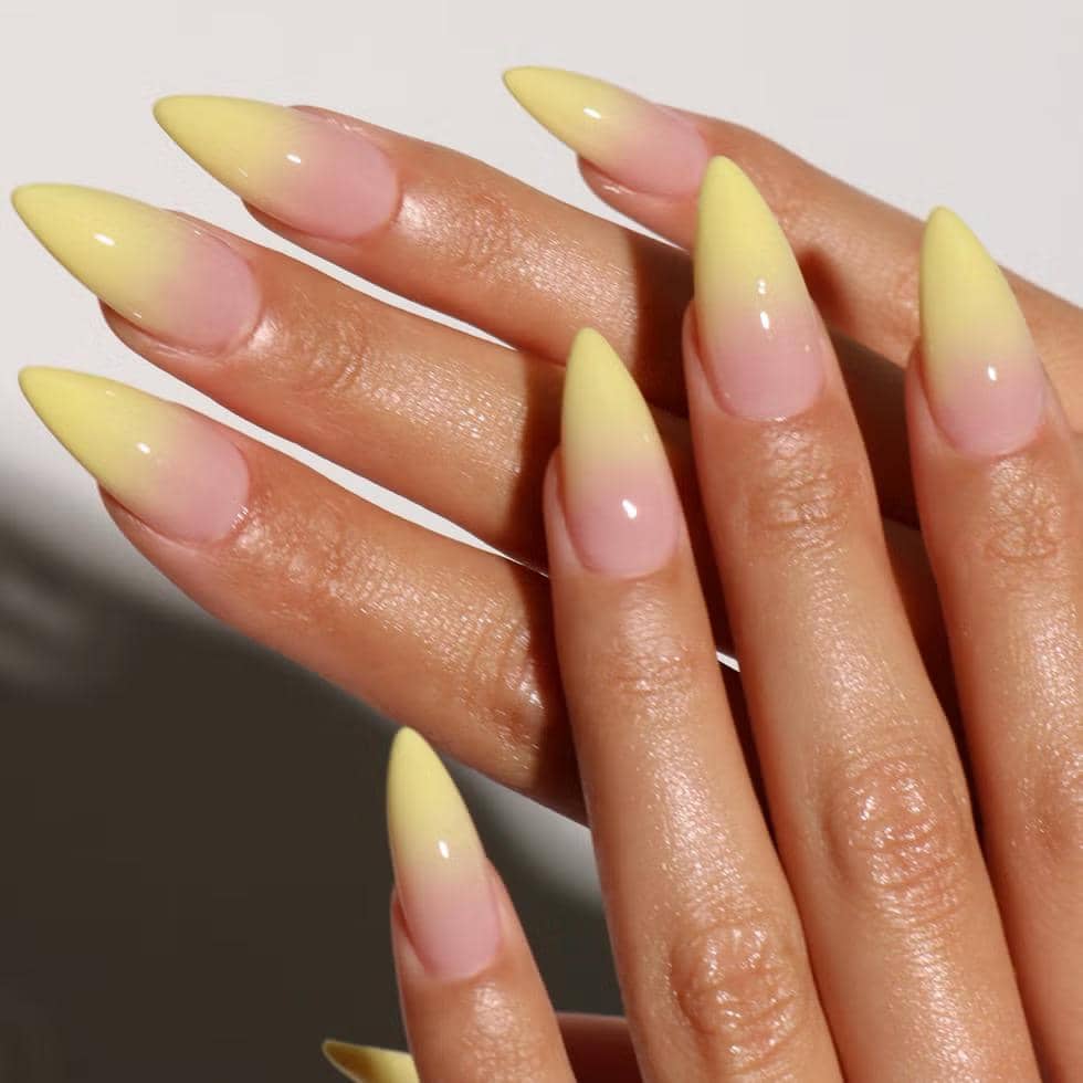 Inspirasi nail art golden hour
