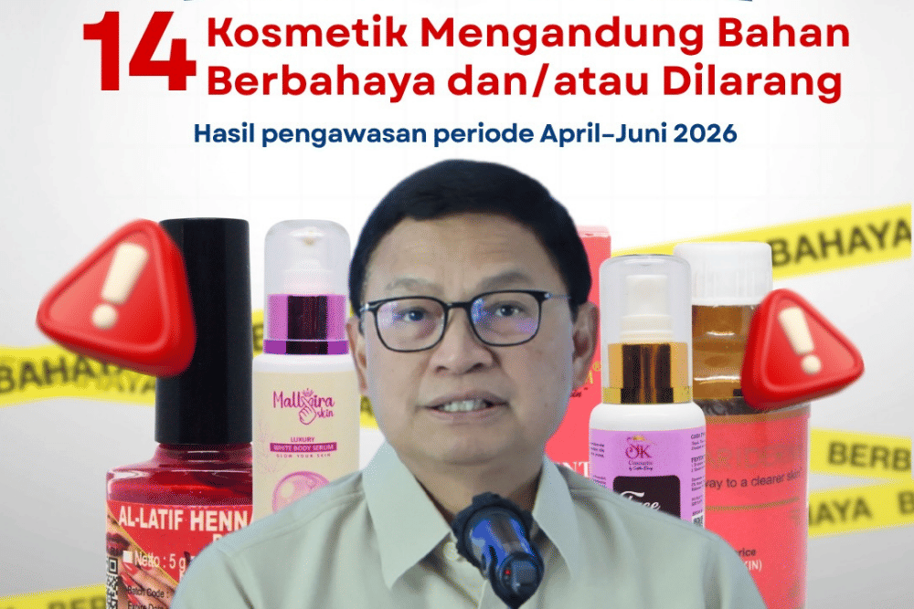 BPOM Temukan 14 Kosmetik Mengandung Bahan Berbahaya Terbaru