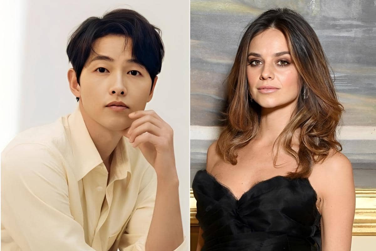 Kisah Cinta Song Joong Ki dan Katy Louise