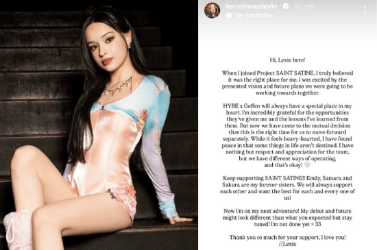 Lexie Keluar dari SAINT SATINE