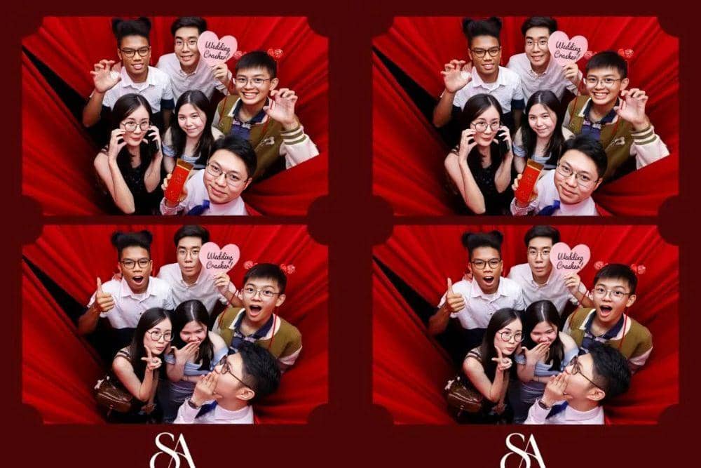 High Angle untuk pose unik