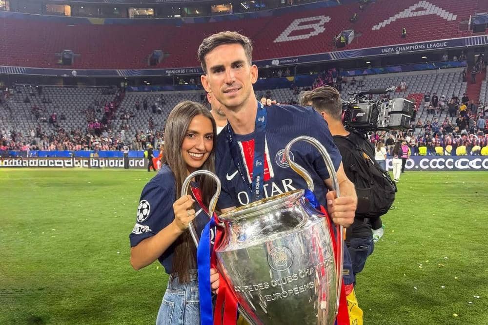 Fabián Ruiz dan Rosa Pereira