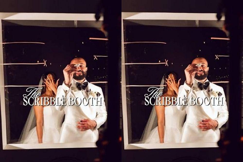 Scribble Booth yang terasa personal