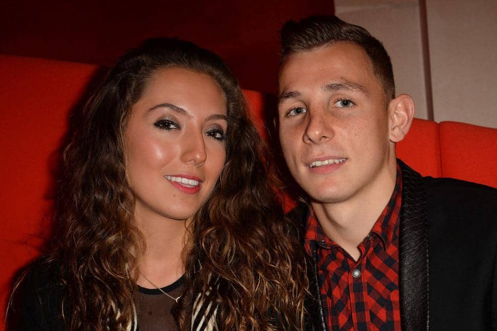 Lucas Digne dan Tiziri Digne