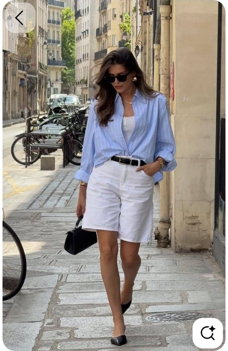 mix and match bermuda shorts
