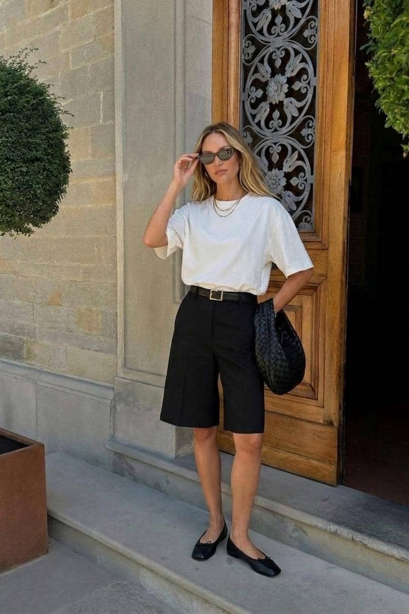 mix and match bermuda shorts