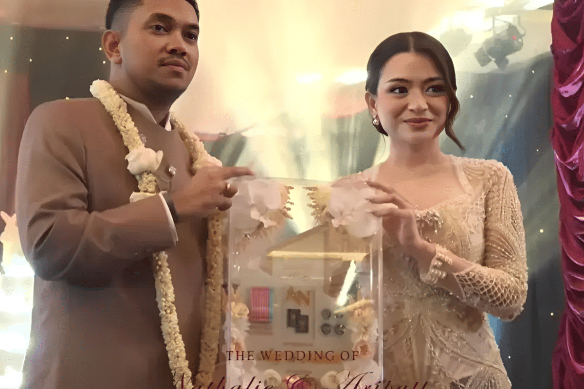 Nathalie Holscher Resmi Menikah dengan Arief Fadli