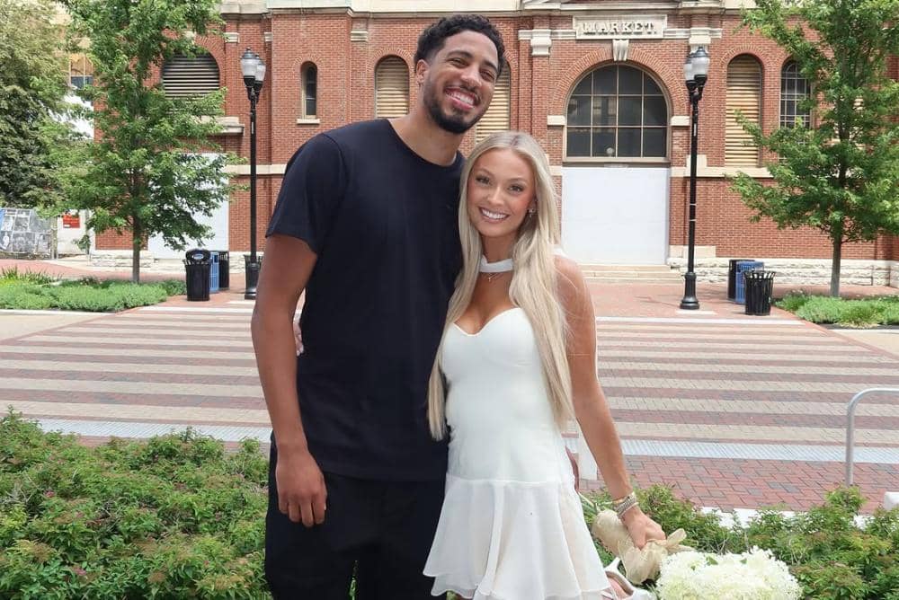 Jauh dari Kemewahan, Tyrese Haliburton & Jade Jones Resmi Menikah!