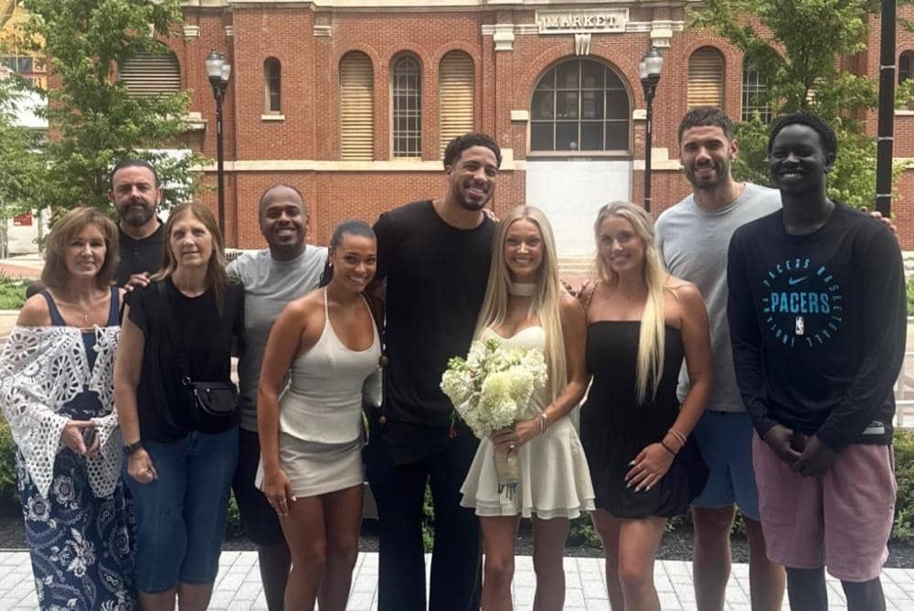 Tyrese Haliburton dan Jade Jones menikah