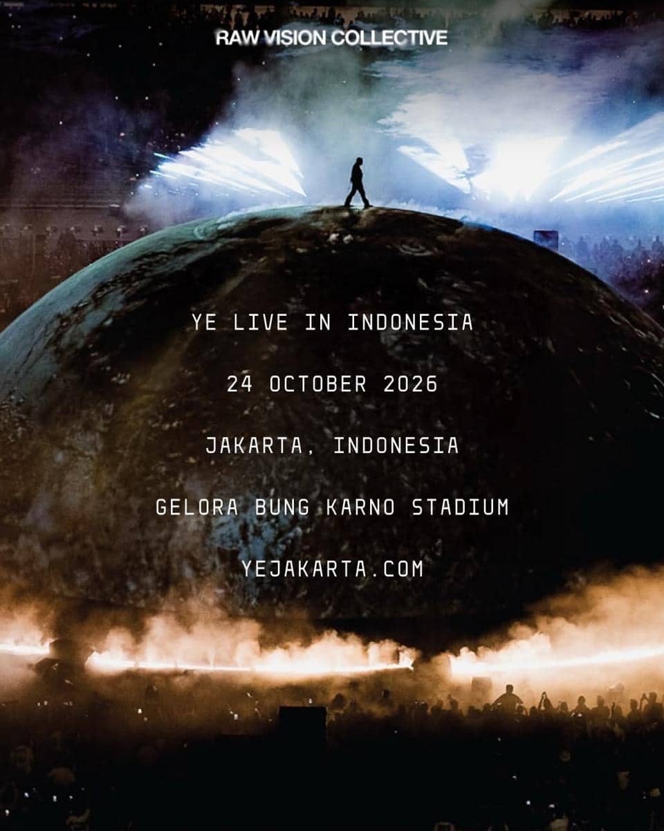 Konser Kanye West bertajuk Ye Live in Jakarta 2026