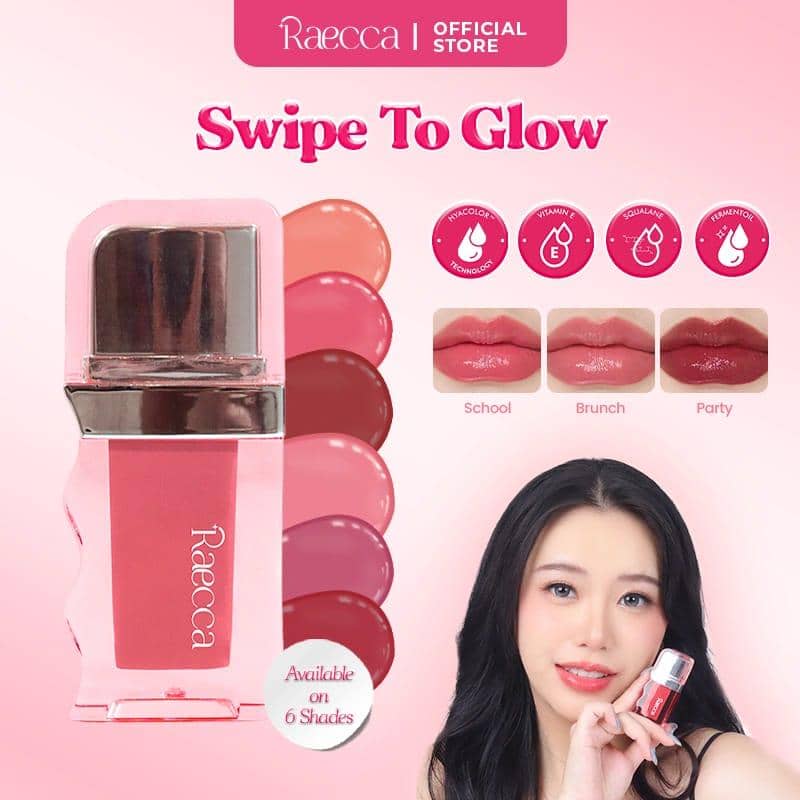 lip gloss untuk bibir two tone