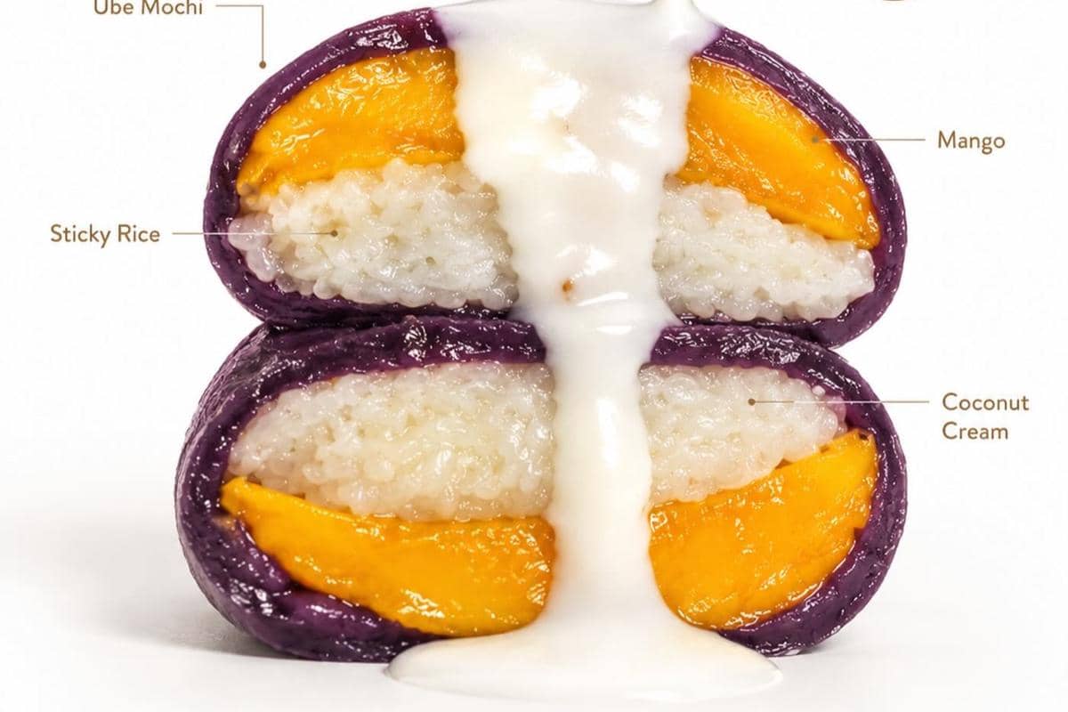 dessert ube yang lagi viral 
