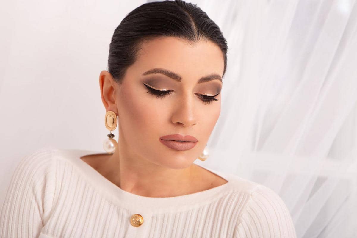 makeup matte yang segar dan natural 