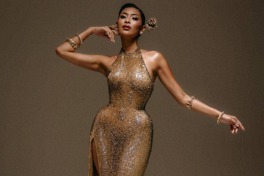 Agnes Rahajeng Bawa Konsep Living Sculpture di Miss Supranational