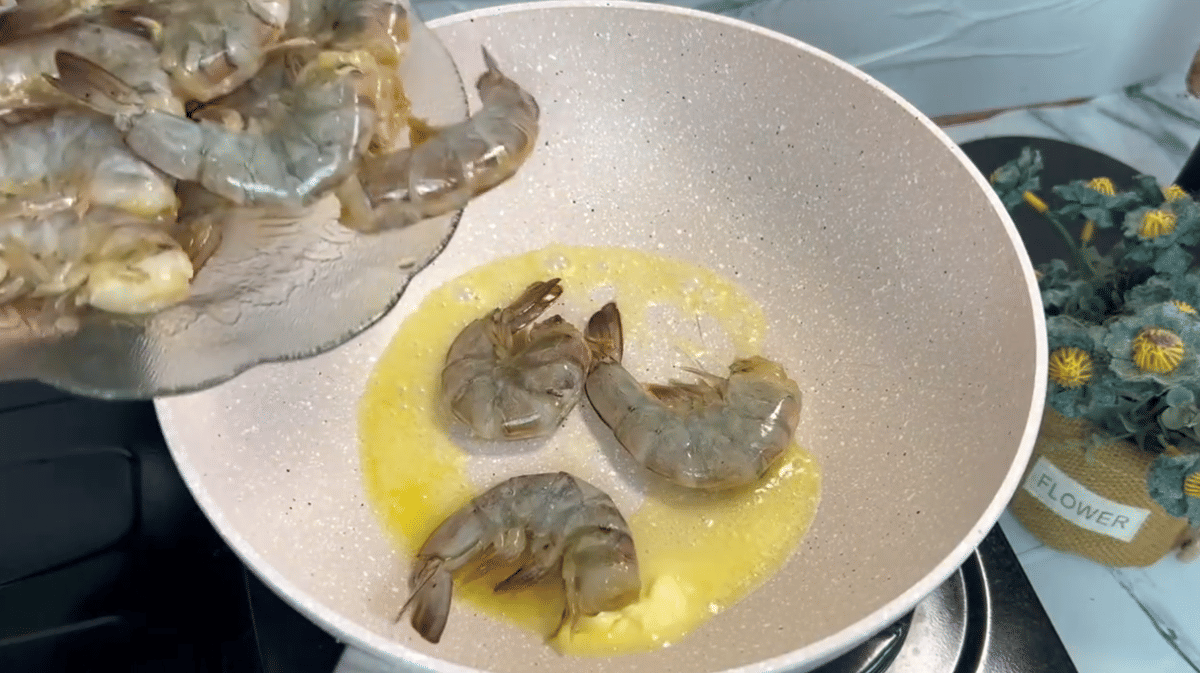 resep garlic butter shrimp
